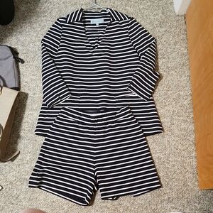 Tuckernuck Nautical Striped Shorts Set